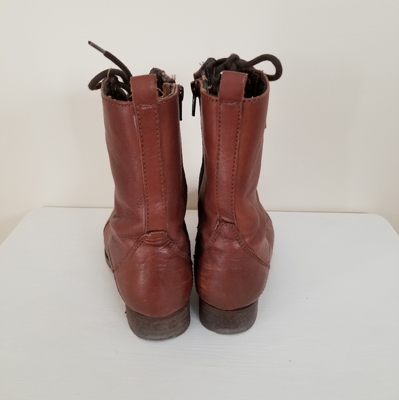 Call It Spring brown combat boots - size 5 - Picture 2 of 6